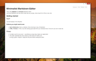 Minimalist Markdown Editor screenshot 3