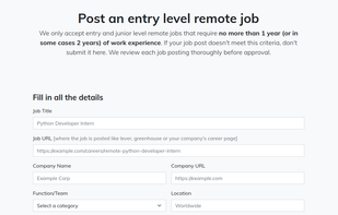 Entry Level Remote Job screenshot 1