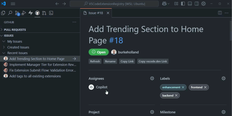 GitHub Copilot Coding Agent brings multi-agent automation to Visual Studio Code image