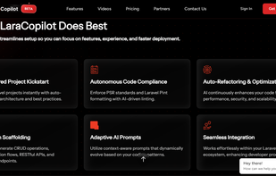 LaraCopilot Features