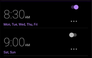 Simple Alarm Clock screenshot 1