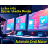 Links Into Social Media Posts icon