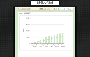 WriterStat screenshot 1