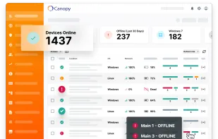 Canopy RMM screenshot 1