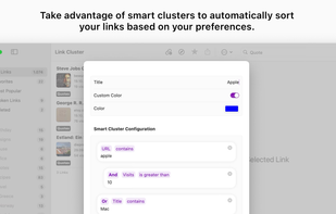 Link Cluster screenshot 2