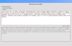 ReverseWord.com landing page
