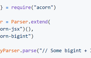 AcornJS screenshot 1