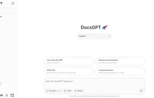 DocsGPT screenshot 1