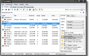 Streams with stream-browser