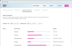 3Q Video Hosting & Streaming Platform screenshot 1