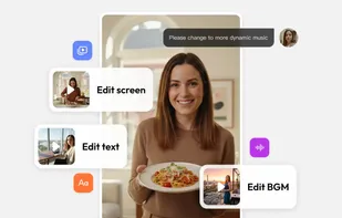 Sparki.io is an AI-powered video editor that allows creators to refine their videos through multiple rounds of conversation. Users can easily edit text, screens, and background music by simply chatting with the editor, making the entire process more interactive and user-friendly.