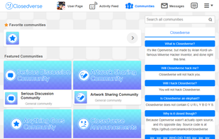 Closedverse screenshot 2