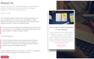 Veriyas Pro WordPress Theme screenshot 2