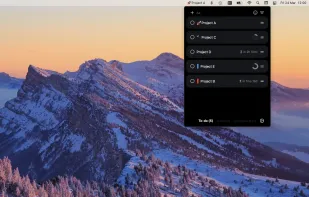 MenuBarTodoList screenshot 1