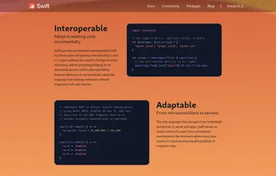 Swift (programming language) screenshot 2