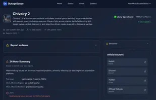 OutageScope screenshot 2