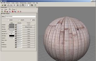 Materials editor