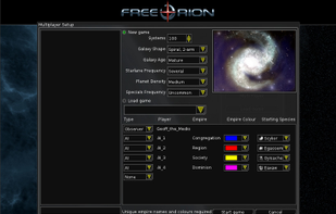 FreeOrion screenshot 2
