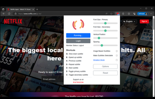 Netflix Bilingual Subtitles screenshot 1