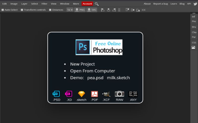 adobe photoshop free online no download