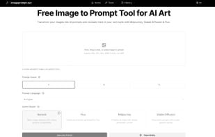 core feature of image to prompt tool