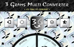 3 Grams Multi Converter screenshot 1