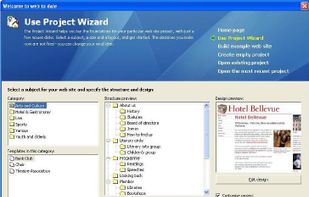 Branch wizard to automatically create websites for your industry