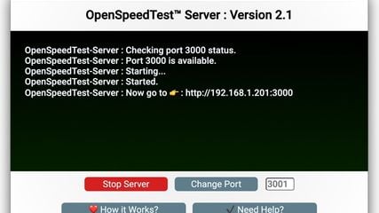 OpenSpeedTest-Server V2.1