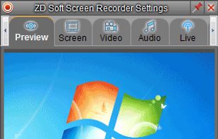 ZD Soft Screen Recorder screenshot 1