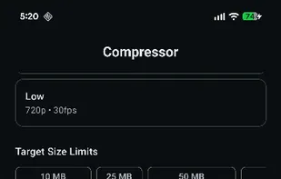 Compressor Android screenshot 2