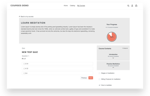 Courses Plus screenshot 1