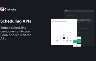 Scheduling APIs and components
