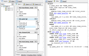Visual Query Builder