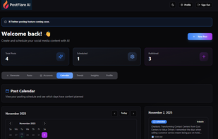 See all your upcoming schedules on calendar