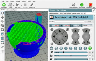 Repetier Server screenshot 1