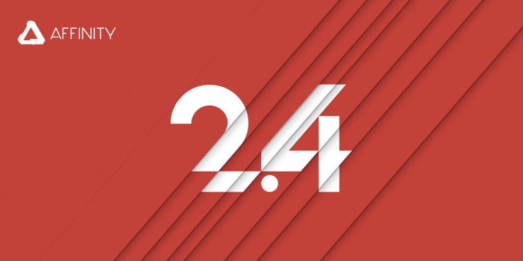Affinity 2.4 adds layer states, DWG/DXF support, and more to Designer, Publisher and Photo image