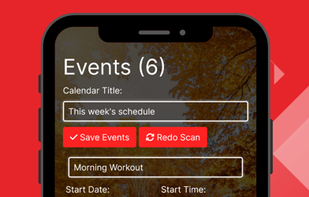 CalendarScan screenshot 3
