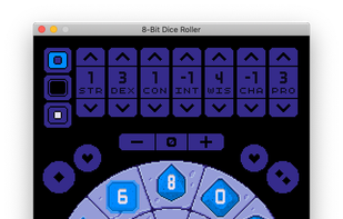 8-Bit Dice Roller screenshot 1