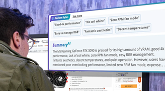 Newegg introduces 'Review Bytes' and 'SummaryAI', AI review summaries powered by ChatGPT image
