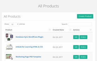 Creators can make any number of products, get free Git repositories, and start making sales.