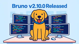Bruno v2.10.0 adds gRPC, parallel CLI CSV, bulk header editing, and persistent cookies image