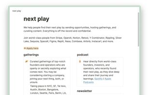 next play screenshot 1