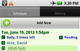 Auto SMS (Autoresponder) screenshot 1
