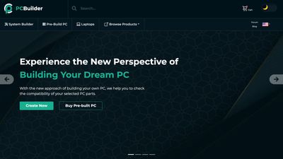 PC Builder - Homepage