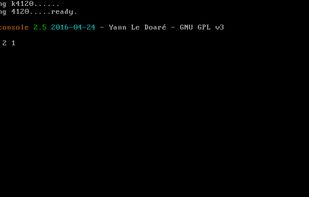 LinuxConsole screenshot 1