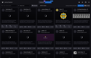 Lemmy Explorer screenshot 1