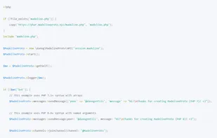 MadelineProto screenshot 1