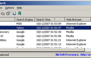 MyLastSearch screenshot 1