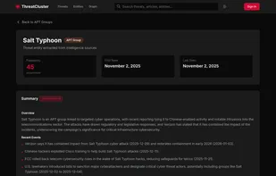 An example entity page, which generates an AI summary based on the articles mentioning this entity, a mentions over time to see how the entity is trending, and associated clusters and articles. 