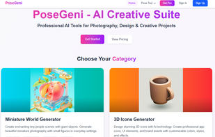 PoseGeni screenshot 1